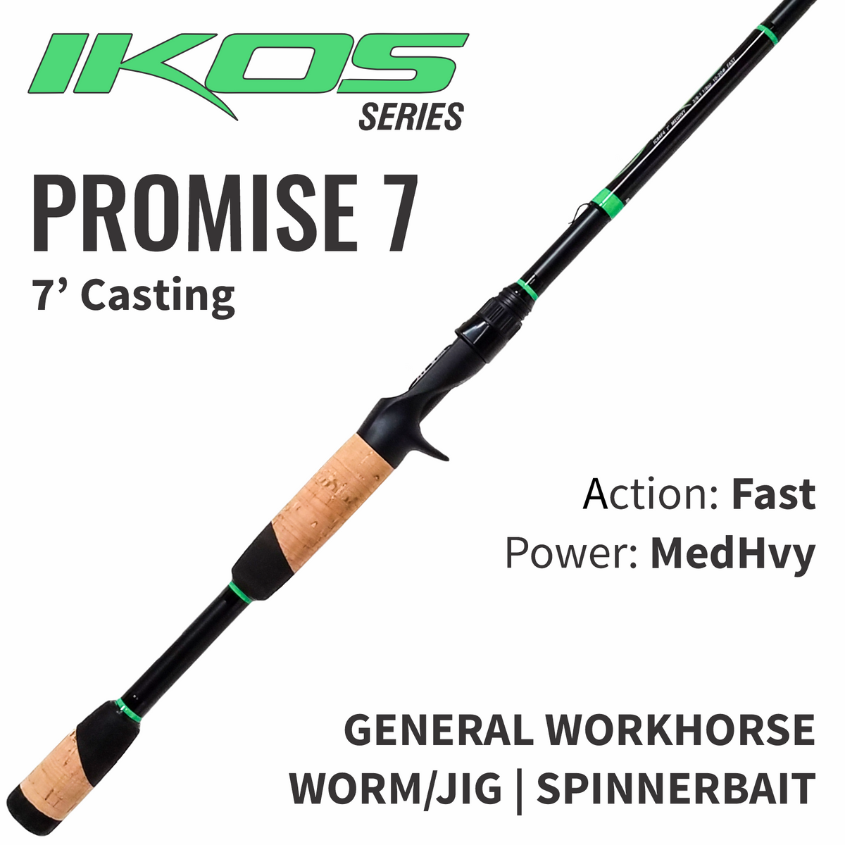 IKOS Promise 7 Casting Rod  ALX Rods