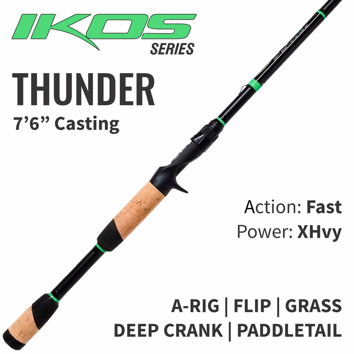 IKOS Thunder Casting Rod – ALX Rods