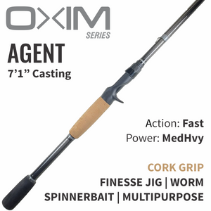 OXIM Agent Casting Rod - Cork
