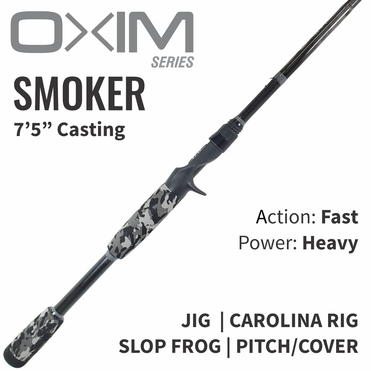 OXIM Smoker Casting Rod – ALX Rods