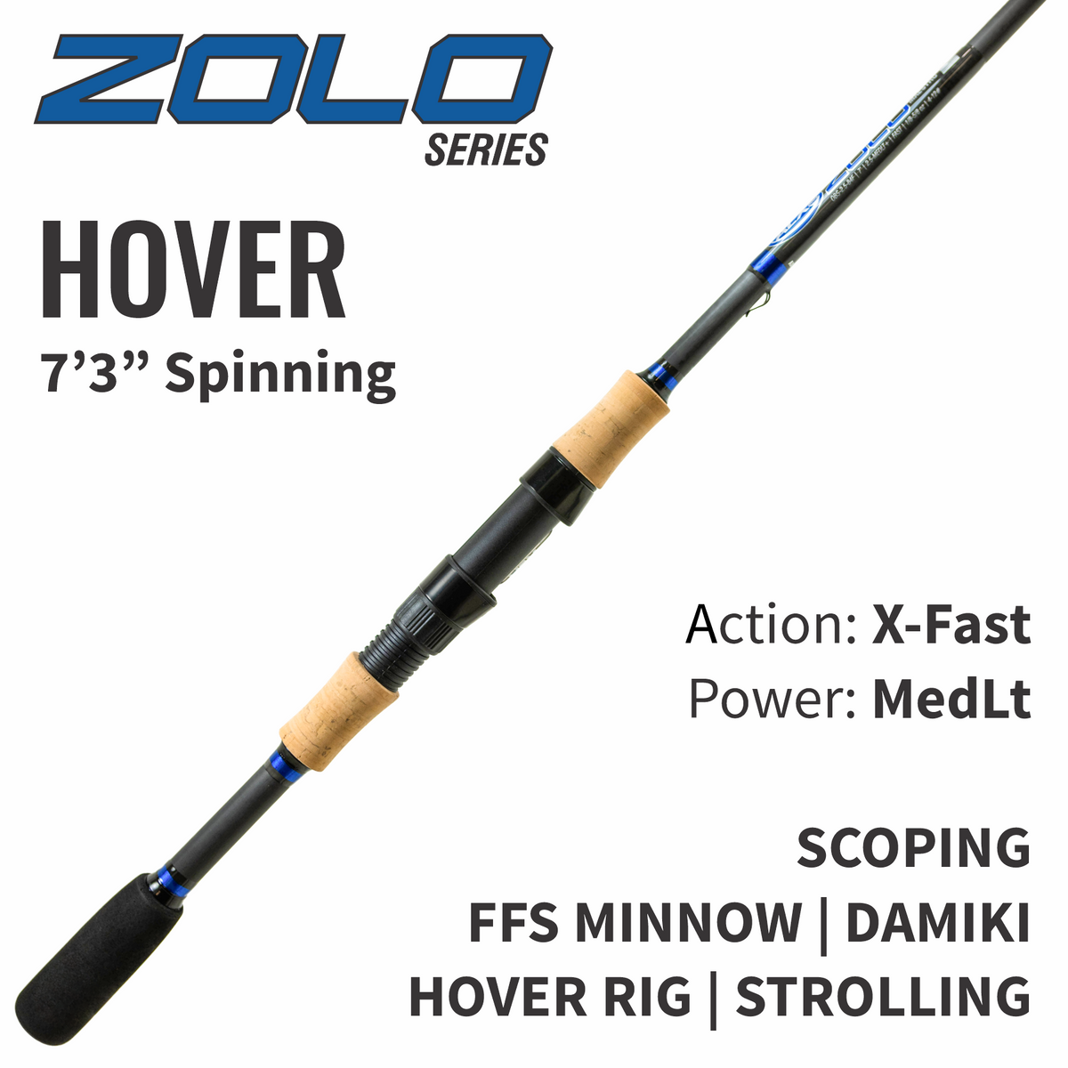 ZOLO Hover Spinning Rod – ALX Rods