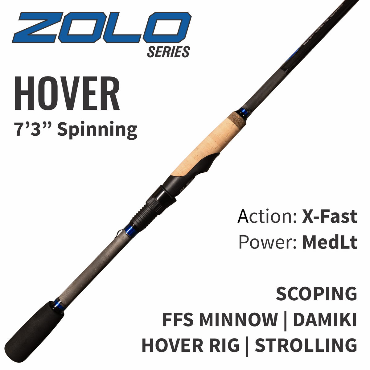 ZOLO Hover Spinning Rod