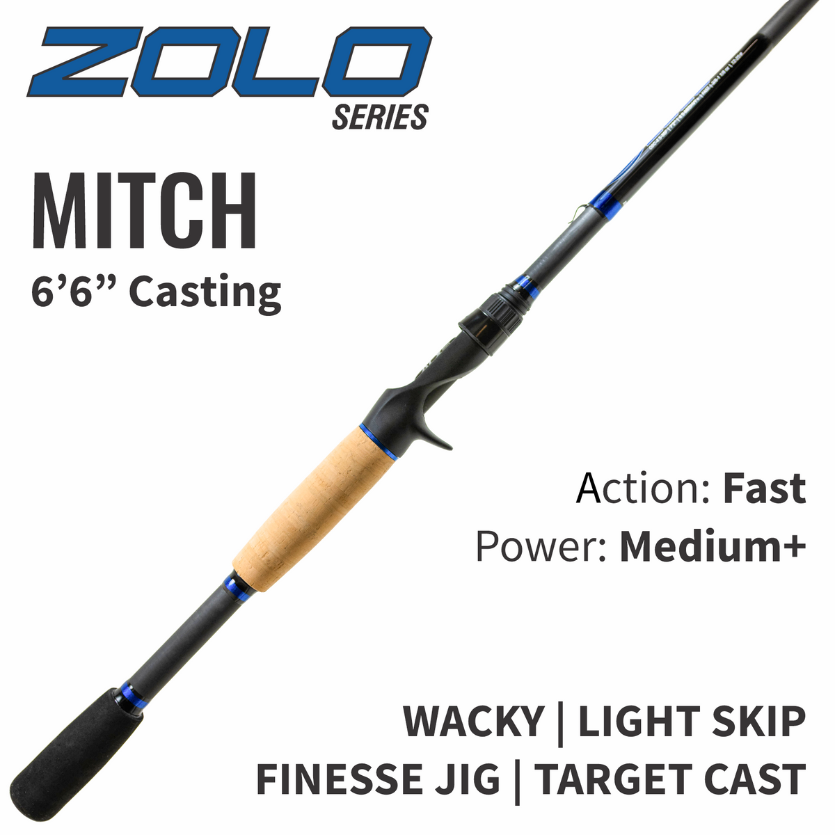 ZOLO Mitch Casting Rod – ALX Rods