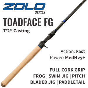 ZOLO Toadface Full Grip Casting Rod