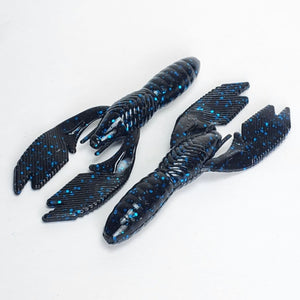 FIVE Bass Tackle Clutch Craw Fishing Lure in Cop Car