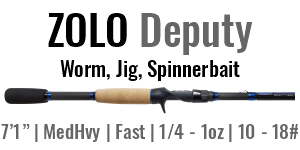 ZOLO Deputy - 7'1", Medium Heavy, Fast Casting