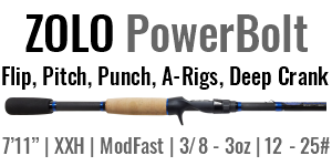 ZOLO PowerBolt - 7'11", XXHeavy, Fast Casting