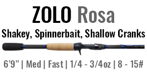 ZOLO Rosa Casting Rod