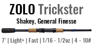 ZOLO Trickster - 7', Light+, Fast Spinning