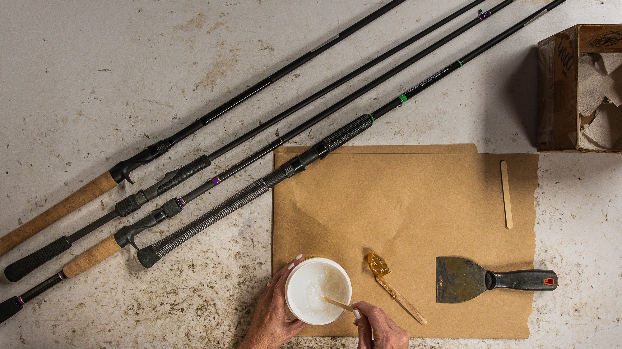 Bass Fishing Rods, Made in USA