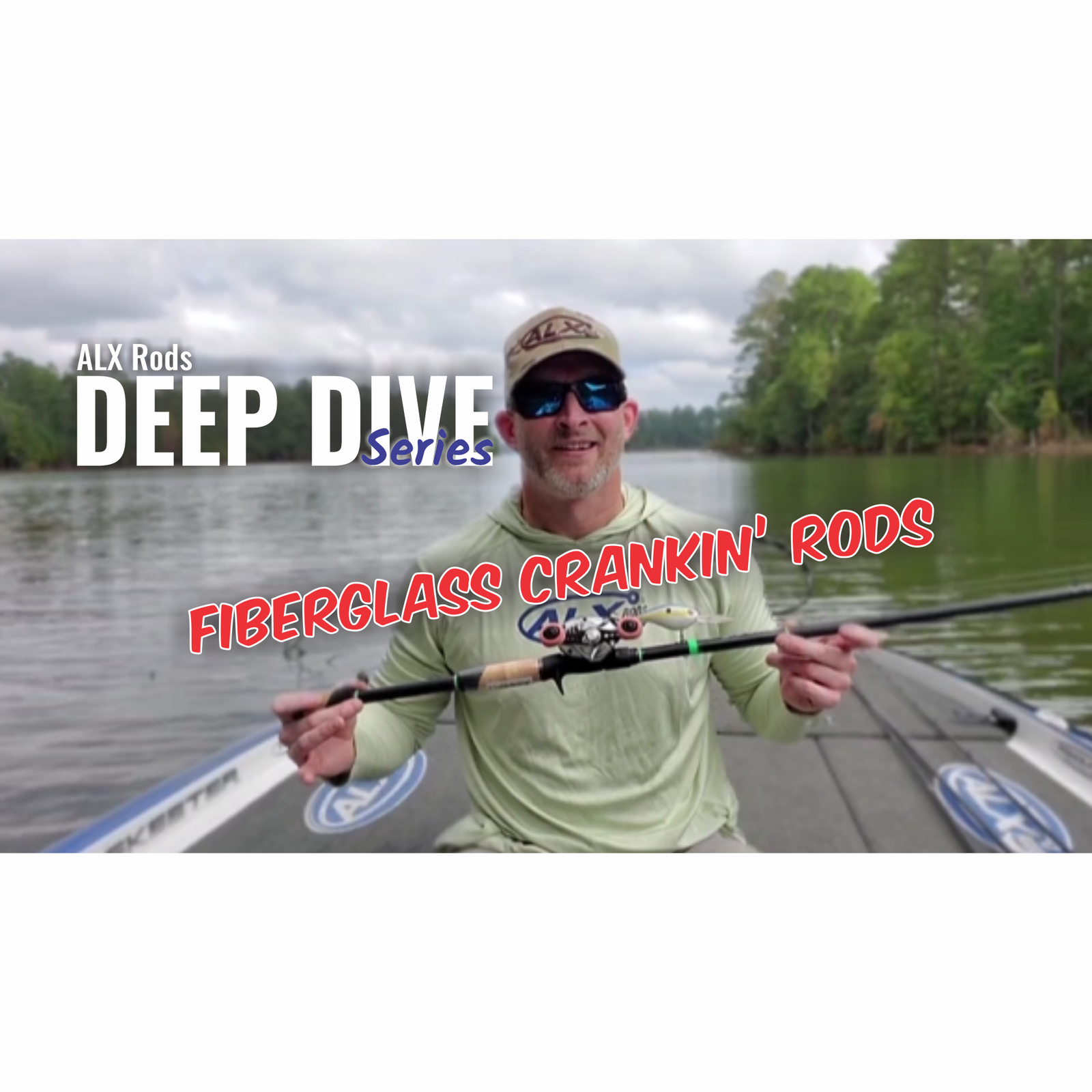 Fiberglass Crankbait Bass Fishing Rods