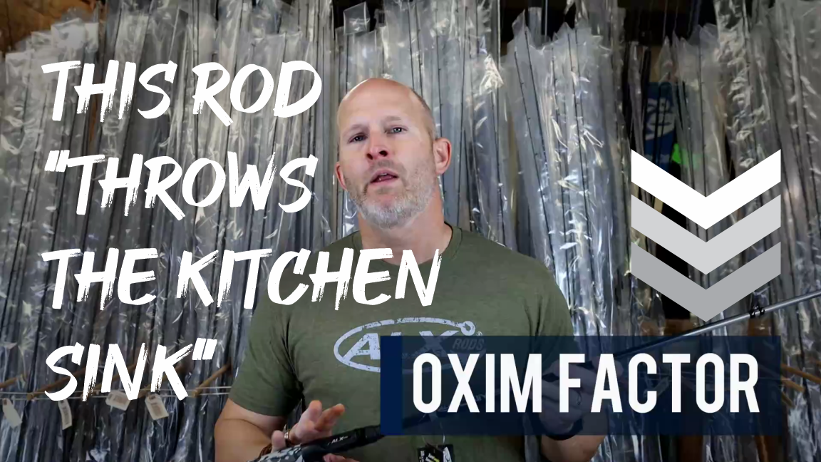 The most versatile bass fishing rod - The OXIM Factor