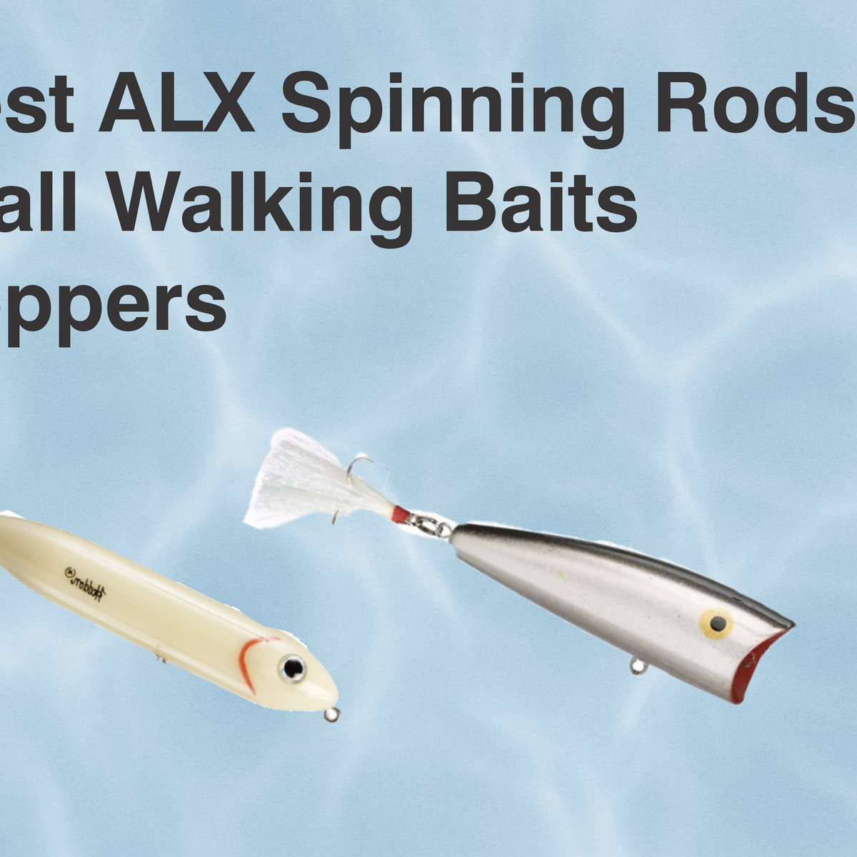 Alx Custom Rods The Best ALX Spinning Rods for Small Walkers and Poppers – ALX Rods