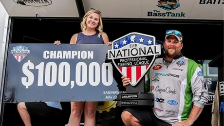 ALX Rods Pro Palmer Triumphs in NPFL Bass Tournament on Saginaw Bay