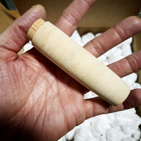 Why use cork for fishing rod grips?