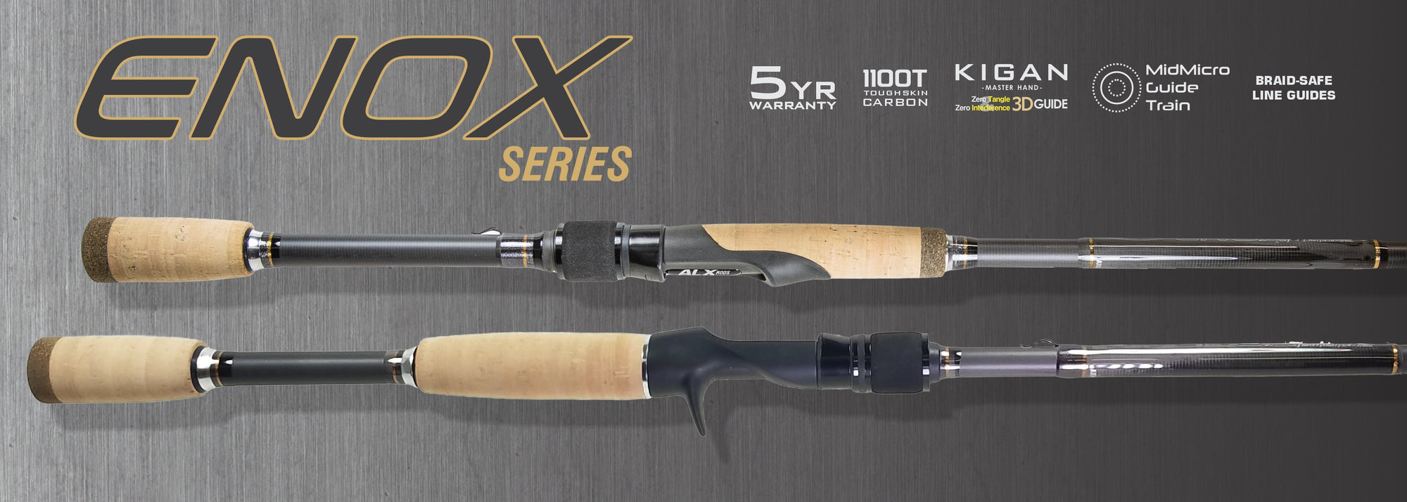 ENOX Series Tagged Jig - Under 1/2 oz - ALX Rods