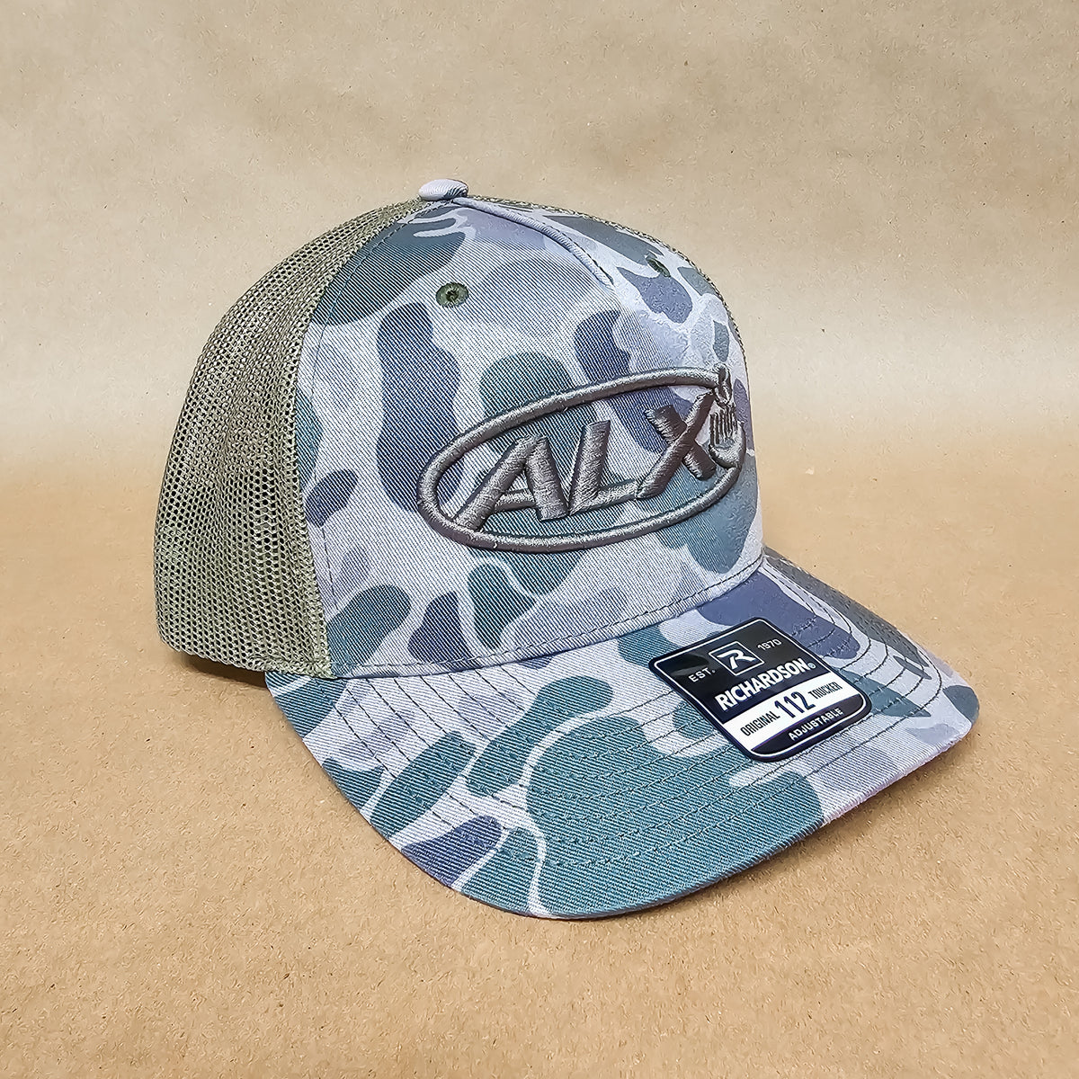 ALX Marsh Duck Camo Trucker Richardson Hat