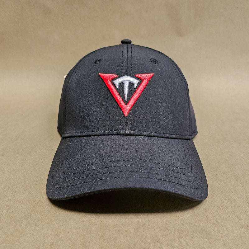 FBT Black Ultra Fit Logo Hat