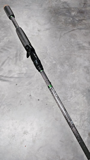 Custom ZOLO Toadface - Carbon Grip & Green/Grey
