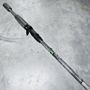 Custom ZOLO Toadface - Carbon Grip & Green/Grey