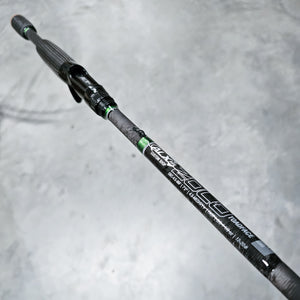 Custom ZOLO Toadface - Carbon Grip & Green/Grey