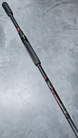 Custom ENOX Wizard - Carbon Grips, Red Accents