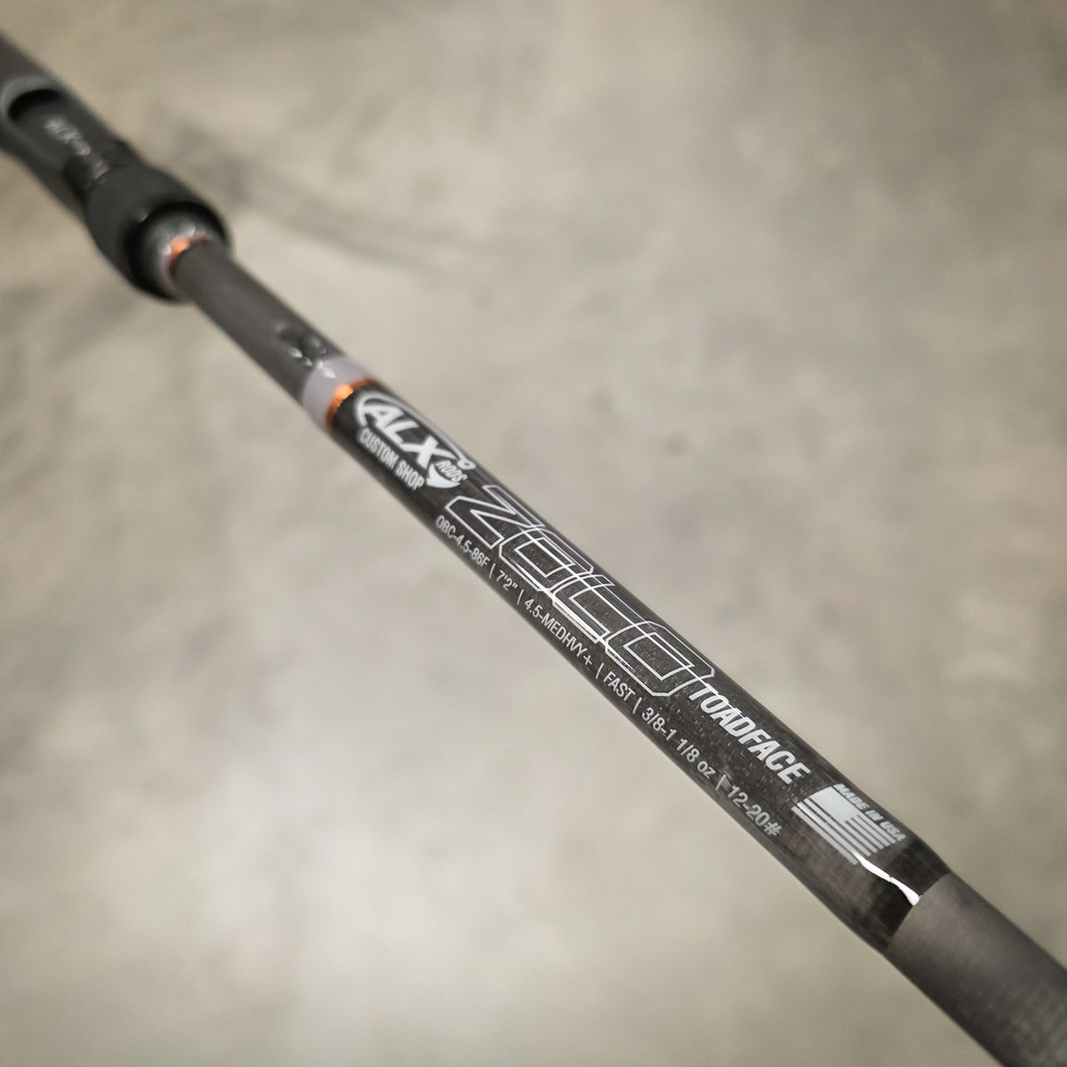 Custom ZOLO Toadface - Carbon Grip & Grey/Copper