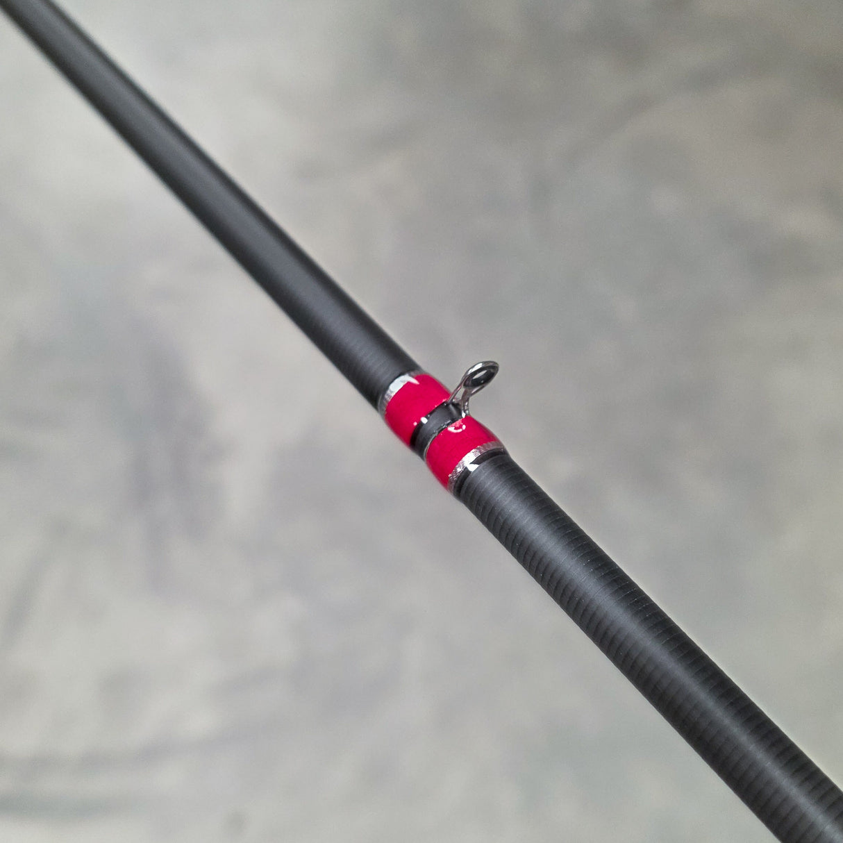 Custom ENOX BMJ Casting Rod - Red, Full Cork, Split Reel Seat