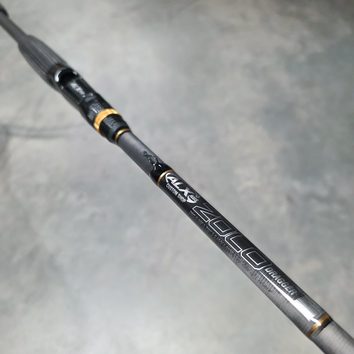 Custom ZOLO Dragger Carbon/Gold