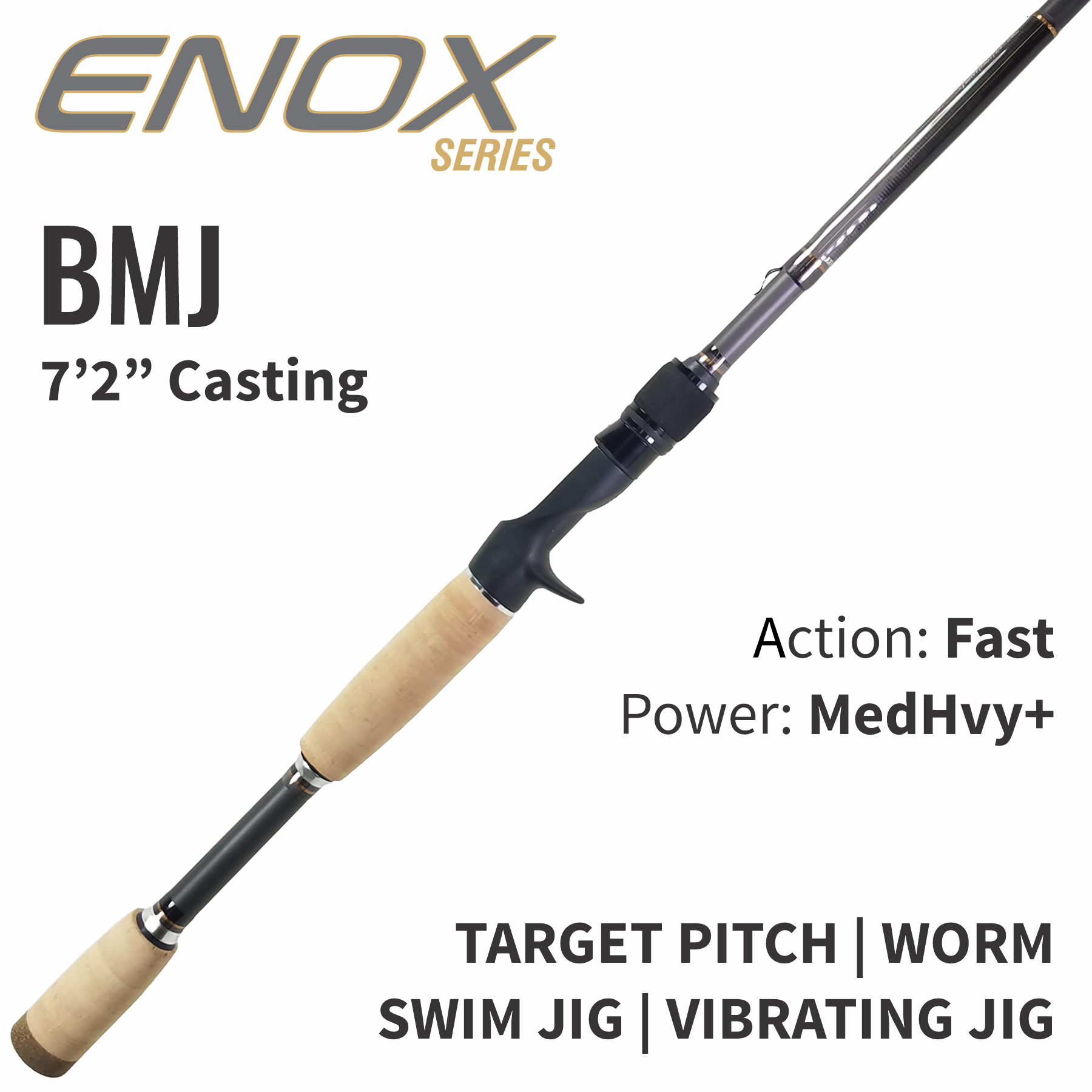 ENOX BMJ Bass Fishing Rod – ALX Rods