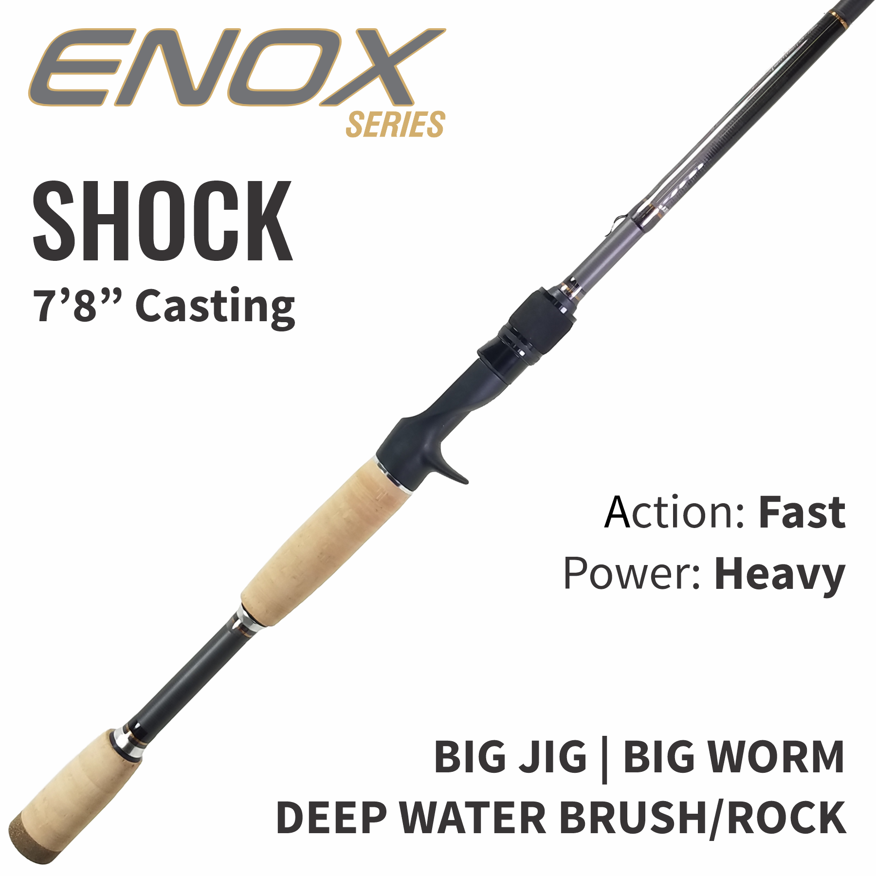 ENOX Shock Casting Rod – ALX Rods