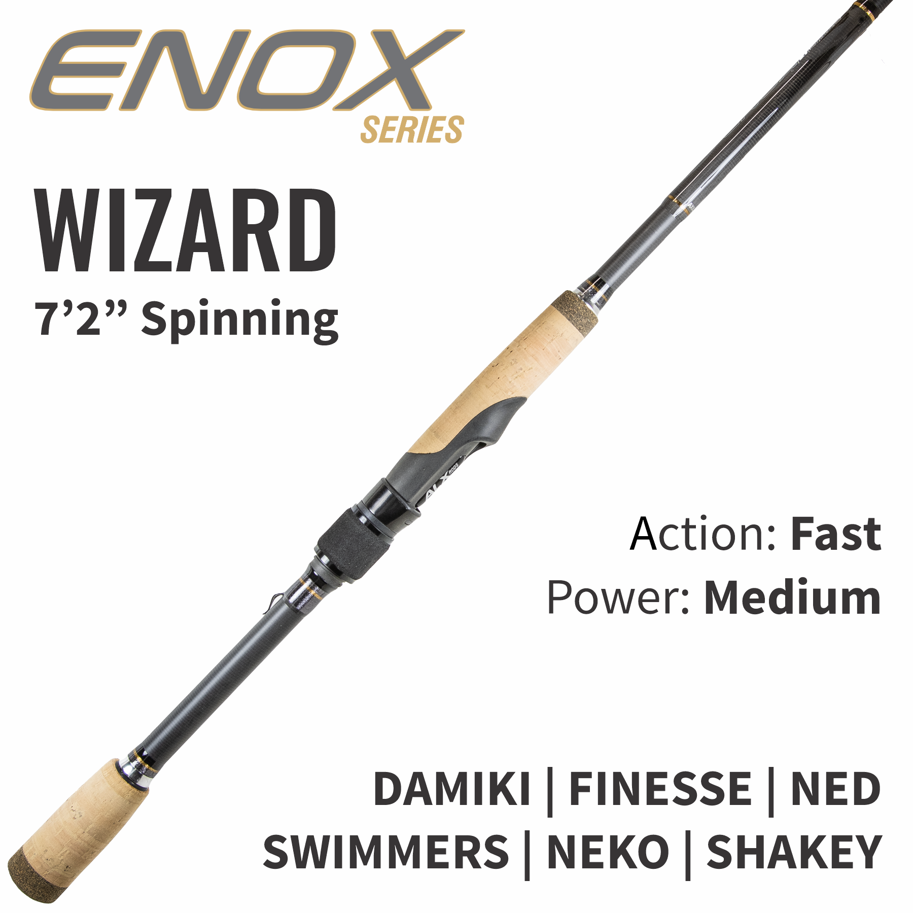ENOX Wizard Spinning Rod – ALX Rods