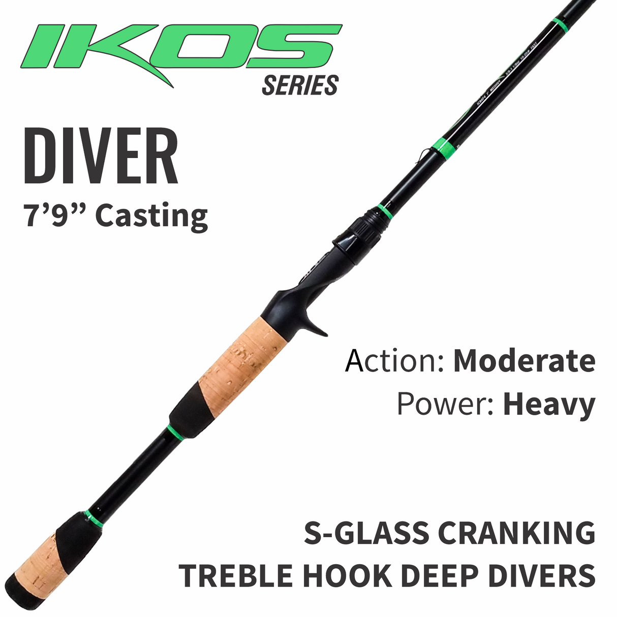 IKOS Diver Casting Rod