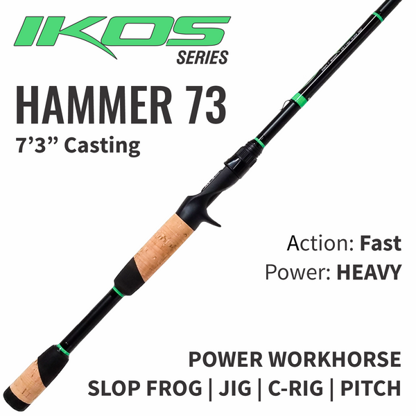 ALX IKOS Casting Rod Hammer 73 7'3