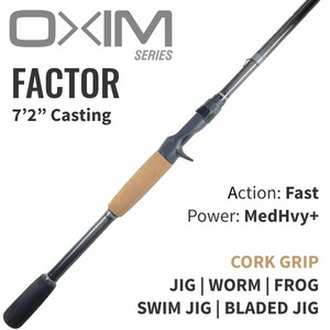 OXIM Factor Casting Rod - Cork