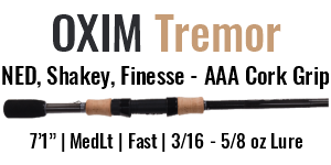 OXIM Tremor Spinning Rod - Cork