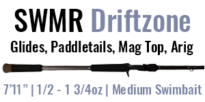 SWMR Driftzone - 7'11", 1/2 - 1.75 oz, Medium (Swimbait)