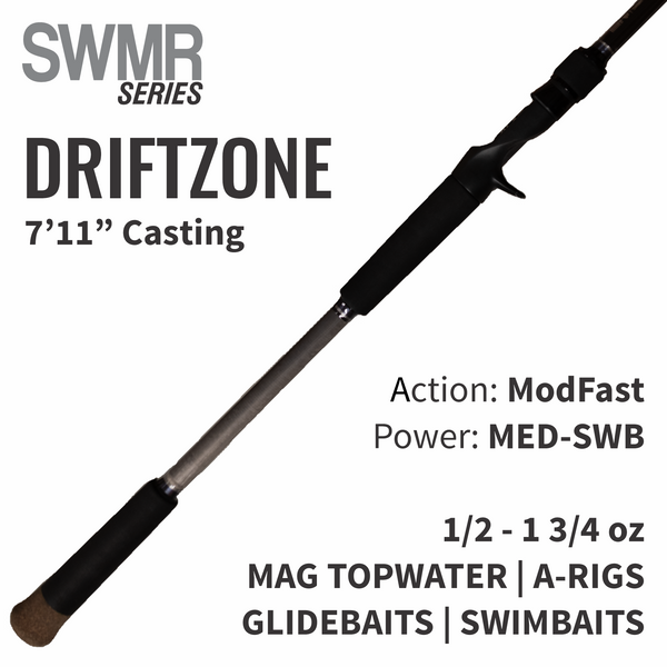 SWMR Driftzone Swimbait Casting Rod – ALX Rods