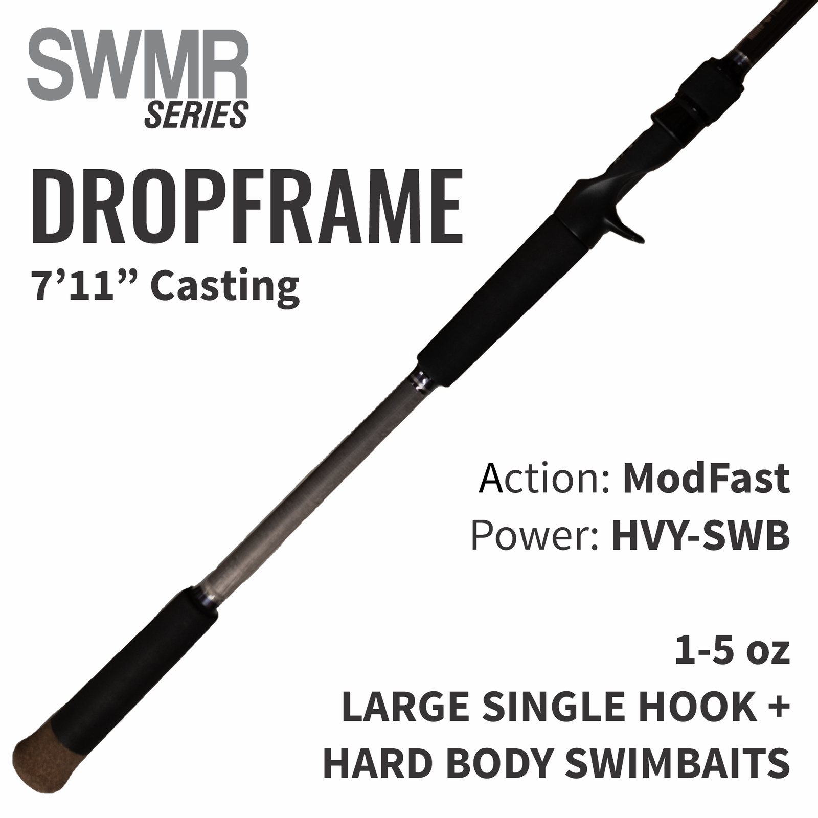 SWMR Dropframe Casting Rod