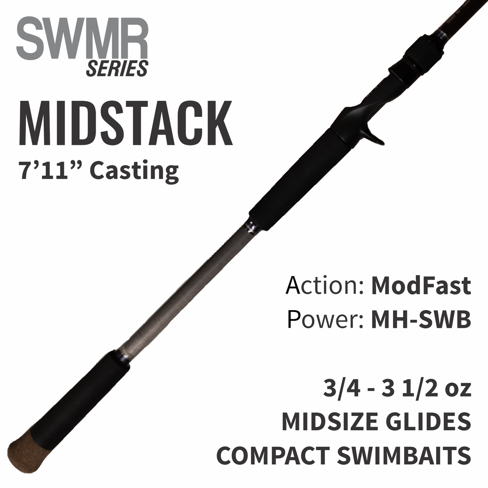 SWMR Midstack Casting Rod