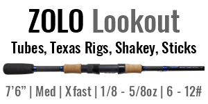 ZOLO Lookout - 7'6", Medium, X-Fast Spinning