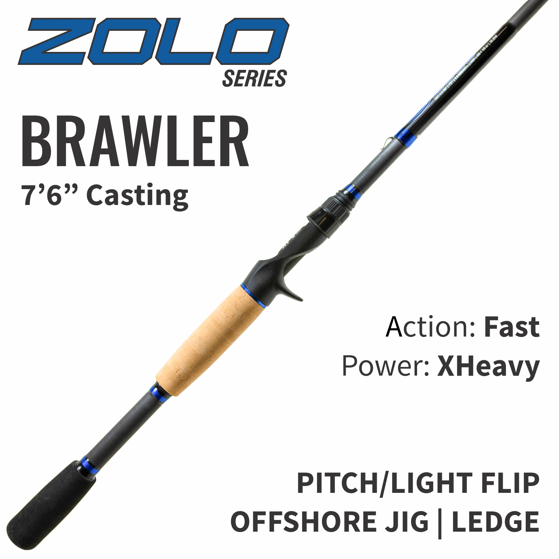 ZOLO Brawler Casting Rod