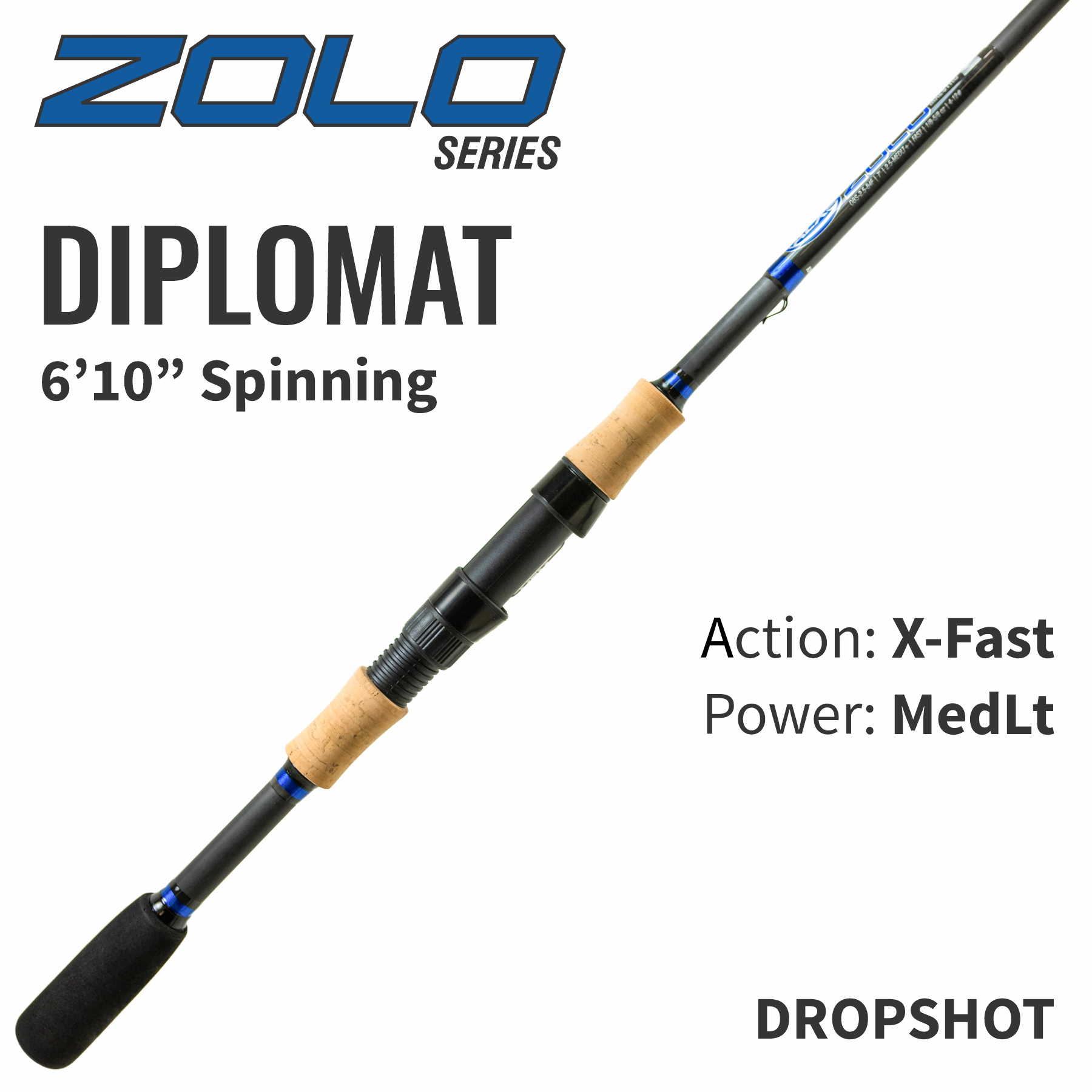 ZOLO Diplomat Spinning Rod – ALX Rods