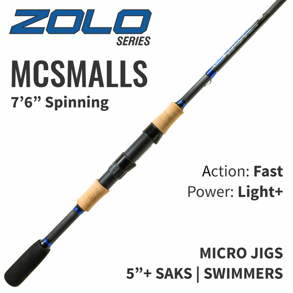 Luxury Fishing Rods - Discover the ZOLO McSmalls Spinning Rod, Handcrafted for Performance