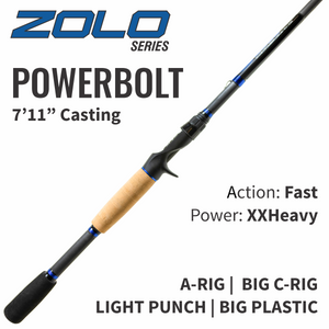 ZOLO PowerBolt Casting Rod