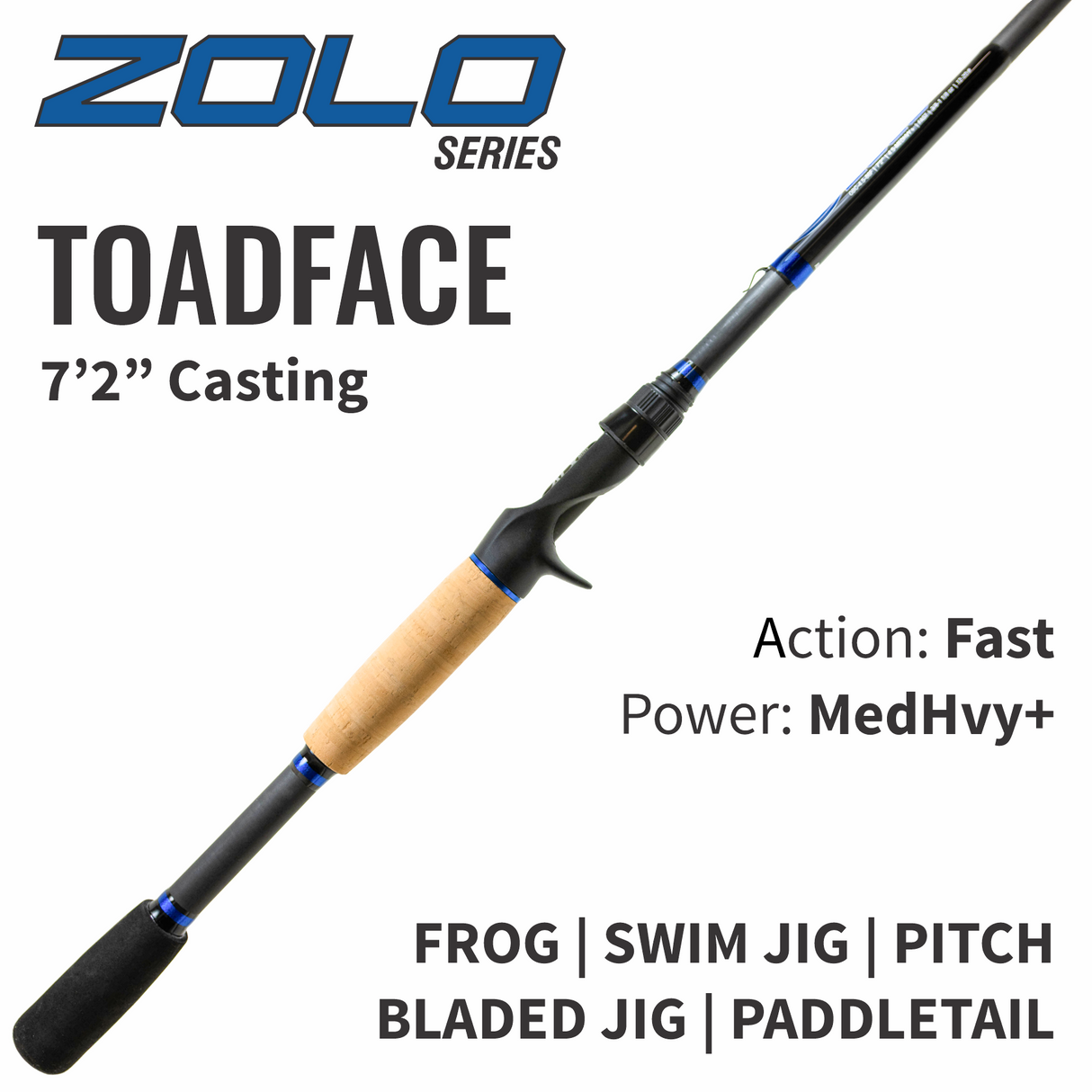 ZOLO Toadface Casting Rod