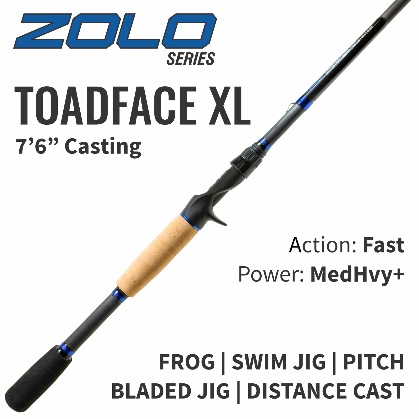 ZOLO Toadface XL Casting Rod