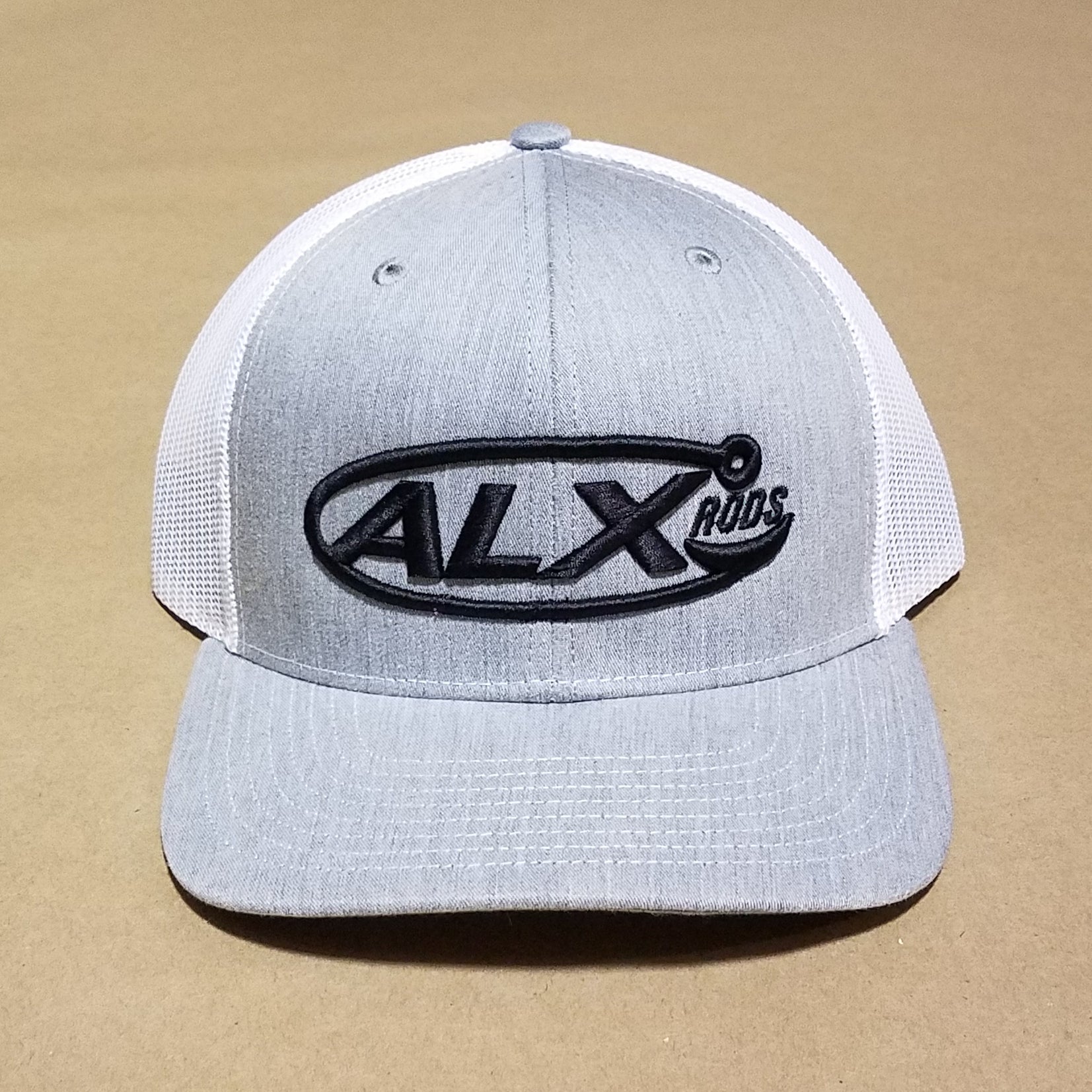 ALX Heather Grey/White Trucker Richardson Hat – ALX Rods