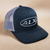 ALX Black/Charcoal Mesh Trucker Richardson Hat