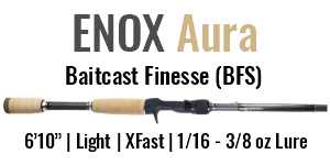ALX Enox Aura BFS Casting Rod 610 Light